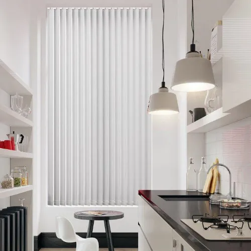 Rhododendron White Roller Blind | Post my Blinds Ltd