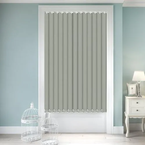 Serenella Soot Vertical Blind | Post my Blinds Ltd